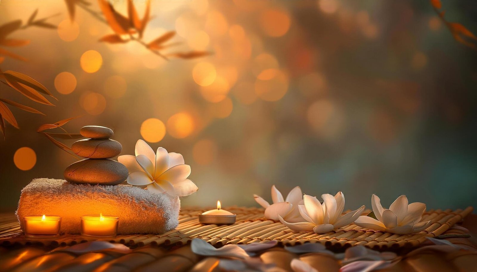 Oceanic Spaluxury spa environment with calming decor and serene lighting.